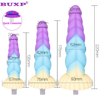 BUXP Soft Vac-U-Lock Dildo Женски мастурбатор Секси играчки за пълно момиче кожата чувство реалистичен пенис силиконова смукателна чаша жени