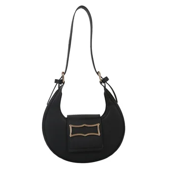 Луксозен дизайнер Дамска чанта за рамо Проста мода Дамска чанта за подмишници Висококачествена дамска чанта