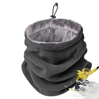 Warm Neck Gaiter Face Cover Men Ski Winter Neck Warmer Men Ski Winter Windproof Lightweight Face Cover For Mountaineering