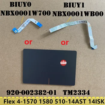 Лаптоп тъчпад или кабел TM2334 За Lenovo Flex 4-1570 Flex 4-1580 Йога 510-14AST 510-14ISK BIUY0 NBX0001W700 BIUY1 NBX0001WB00