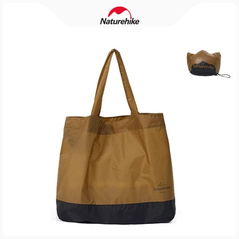 Naturehike Къмпинг чанта за съхранение 28L ултралека преносима сгъваема чанта за съхранение водоустойчива туристическа къмпинг чанта за пикник екологична чанта