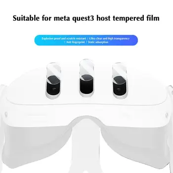 VR очила домакин закалено филм е подходящ за новия Meta Quest3 главата дисплей висока разделителна способност масло пропусклива закалено стъкло
