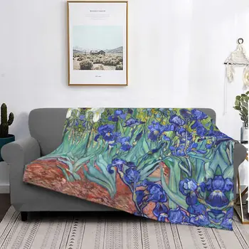 Rhone Blanket Soft Flannel Fleece Warm Vincent Van Gogh Throw Blankets for Office Bedding Couch King Size Starry Night Over The