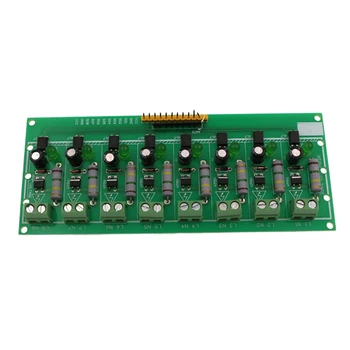 RISE-AC 220V 8-канален оптронен модул 220V изолация на оптрон, 220V откриване на напрежение, PLC може да бъде свързан