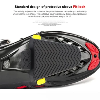 1 чифт обувки за колоездене педал гумен ключ капак бързо освобождаване велосипед SPD-SL Cleats защитно покритие Колоездене доставки велосипедни части