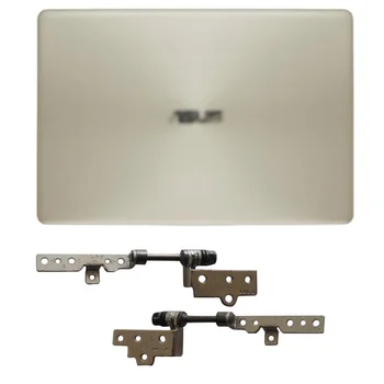 NEW Gold GrayBlue калъф за лаптоп без докосване LCD заден капак / панти за ASUS VivoBook X411 X411U UF UN UA калъф за преносим компютър