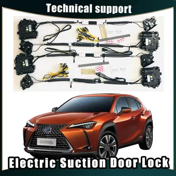 Car Soft Close Door Latch Pass Lock Actuator Electric Absorption Suction Silence Closer For Lexus UX 2012~2023