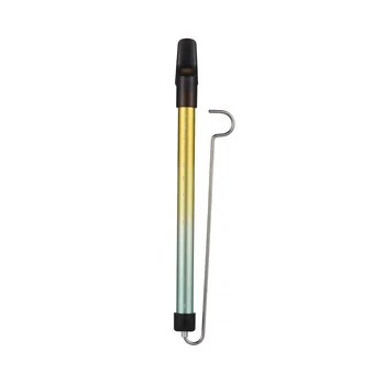 Метална плъзгаща се флейта с плъзгаща се флейта със стоманена плъзгаща се пръчка Играчка за музикален инструмент за детска флейта (градиент)