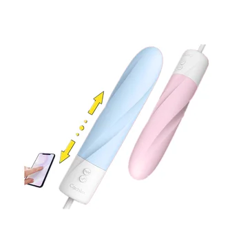 Cachito Ice Cream II APP дистанционно управление вибрационна пръчка автоматично отопление вмъкване масаж стик женски оргазъм мастурбация секс