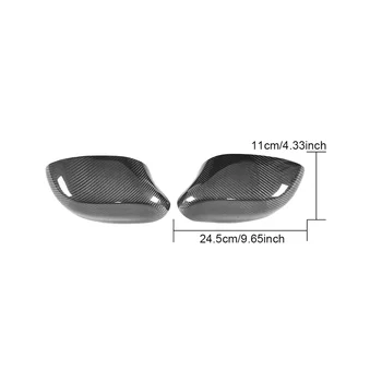 Car Carbon Fiber Side Wing Mirror Covers Protector Right Backview Mirror Covers for-Bmw Z4 E85 2002-2008