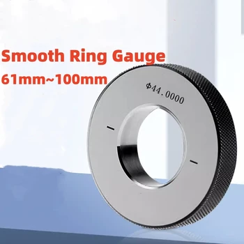 1PCS Φ61mm-100mm метричен гладък пръстен габарит на масата Проверете нестандартния инструмент за измерване на двойна линия