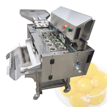 Персонализиране Измиване на яйца Разбиване на черупки Линии за производство на течен прах Машина за разделяне на яйчен белтък яйчен жълтък