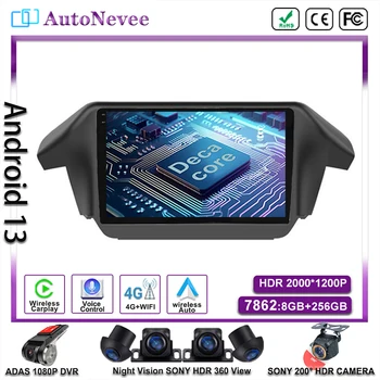 Android Auto За Honda Odyssey 2009-2014 Autoradio Touchscreen Radio lettore Video multimediale navigazione GPS Wifi No Din DVD