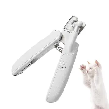 Професионална машинка за подстригване на нокти от неръждаема стомана Куче котка нокти тример Трудоспестяваща нокторезачка Удобни консумативи за подстригване на кучета