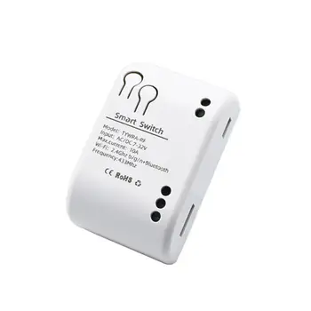 Tuya интелигентно дистанционно управление безжичен wifi превключвател модул 1/2/4CH DC 7-32V 5V 12V 24V 220V RF приемник 10A wifi реле за Alexa DIY