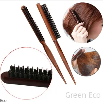 Комплект инструменти за оформяне на коса - Slim Line Comb, Professional Salon Teasing Brush