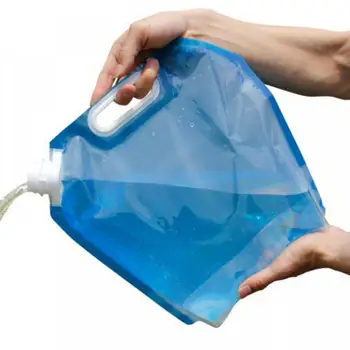 Гъвкава сгъваема сгъваема бутилка за съхранение на водна чанта Външно барбекю Празник Водни чанти Къмпинг Туризъм Спорт Entertainmet