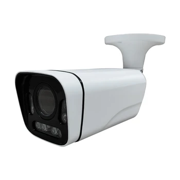 Anxinshi Марка метален корпус CCTV камера 4X оптично увеличение IMX 335 POE с вграден микрофон и високоговорител