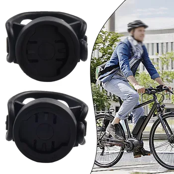 2023new велосипед стволови разширение скоба монтиране 360 ° въртене малък размер 28-45mm за-Garmin Edge GPS за Bryton за WAHOO Edge черно