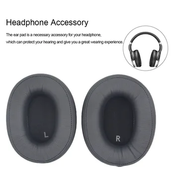 Подложки за уши Възглавница за защита на слуха Замяна на слушалки ATH-SR9 Черно