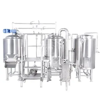 300L бира пивоварната оборудване за домашно пивоварство пилотни нано размер пивоварни отваряне на два кораба пивоварна занаятчийска пивоварна оборудване