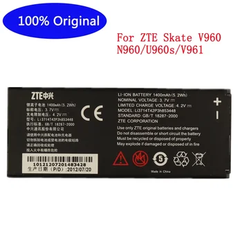  Висококачествена оригинална батерия 1400mAh Li3714T42P3H853448 за ZTE Skate V960 N960 U960s V961 акумулаторни батерии