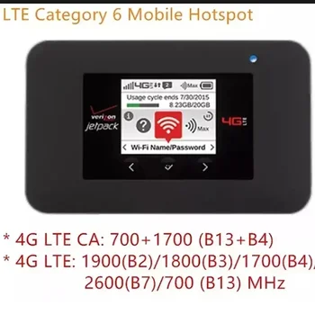 отключен Netgear AC791L Jetpack AC 791s AC1200 мини 3g 4g wifi рутер слот за сим карта 4340mah otg малък преносим USB банка за захранване