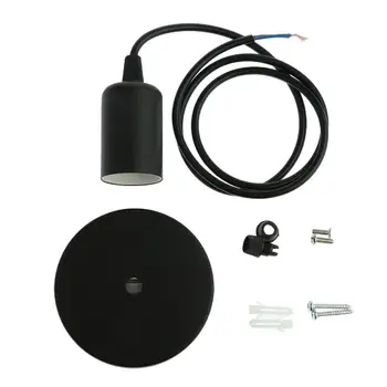 Комплект за монтаж на кабелно осветление - Пластмасова индустриална лампа за таванна лампа