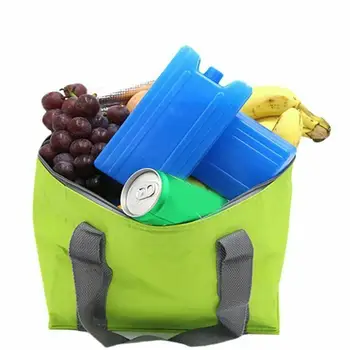 1PCS Практична охладителна кутия Къмпинг Останете за съхранение на прясна храна Обяд Преносими блокове за пътуване Ледена чанта Фризер Плодов пикник Reusabl W2T9