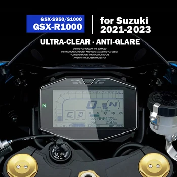 GSXR1000 Аксесоари за Suzuki GSXS950 GSXS1000 2023 мотоциклет надраскване клъстер екран табло защита инструмент филм