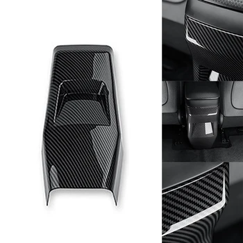 Car Carbon-Fiber ABS Заден вентилационен отвор Капак Trim за KIA EV6 2022 2023 Защитете и надстройте външния вид на автомобила си