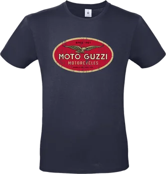 Vintage Moto Guzzi Мъжка тениска подарък идея реколта Италия