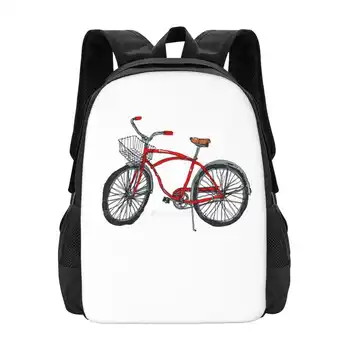 Реколта педал мощност училищни чанти за тийнейджърки лаптоп пътни чанти велосипед велосипед пътуват педал две колела една по-малко кола