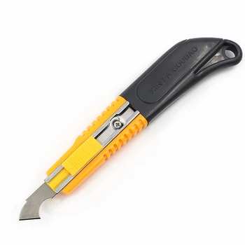 1PC кука нож плексиглас режещи инструменти акрилни резачка пластмасови ABS борда ножове дървообработване DIY аксесоари високо качество