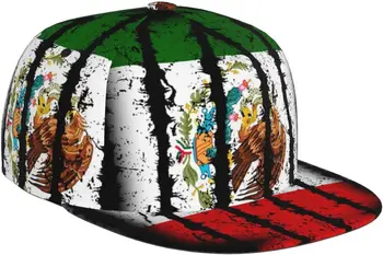 Сладък Мексико шапка мексикански флаг бейзболни шапки за мъже жени регулируеми мексикански флаг бейзболна шапка