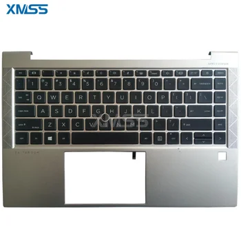НОВ лаптоп САЩ клавиатура горната Palmrest капак за HP EliteBook 745 840 G7 840 G8