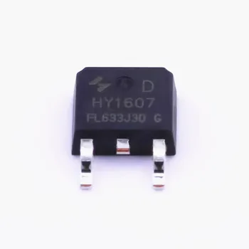 10pcs / Лот HY1607D TO-252-2 HY1607 N-канал подобрение режим MOSFET 70A 68V чисто нов автентичен