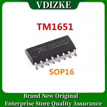 (10piece) 100% нов TM1651 SOP16 LED цифрова тръба дисплей драйвер IC чипсет