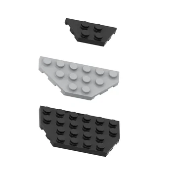1pcs Съвместим с 51739 2419 32059 клин плоча 2x4x3x6 малки частици мозайка строителни блокове фитинги MOC DIY