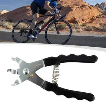 Велосипед верига инструмент многофункционална верига шублер верига отстраняване ключалката клещи пътни велосипеди верига скоба ключалката колоездене аксесоари