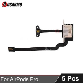 5Pcs/Lot For AirPods Pro (2019) A2190 Кутия за зареждане на батерията Кутия за подмяна на кутия Зарядно устройство Порт Flex кабел