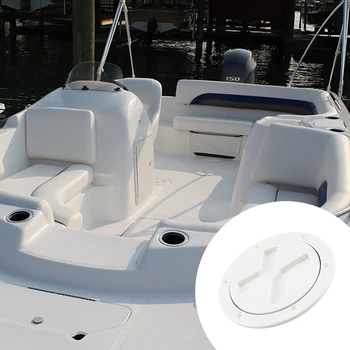 4 инча лодка кръг без хлъзгане инспекция люк с подвижен капак