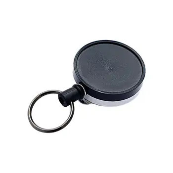 прибиращ се ключодържател ключодържател цинкова сплав карабинер значка притежателя макара клип за риболов чантата ремъци колани джобове работа