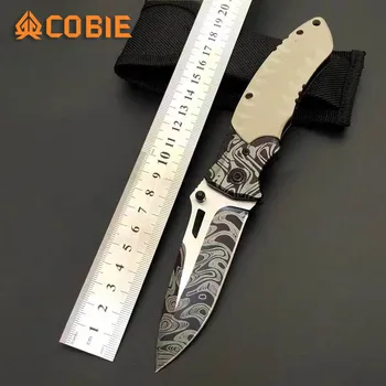 Cobie нож за оцеляване, външен сгъваем нож, къмпинг нож с висока твърдост, многофункционален нож за плодове H9195