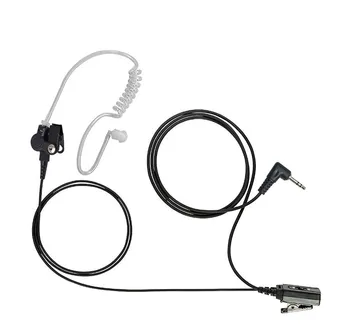 еднопинов 2,5 мм въздушна акустична тръба слушалка VOX Walkie Talkie слушалки за Motorola TLKR T270 / T50 T3 RETEVIS RT45 За HYT TC320