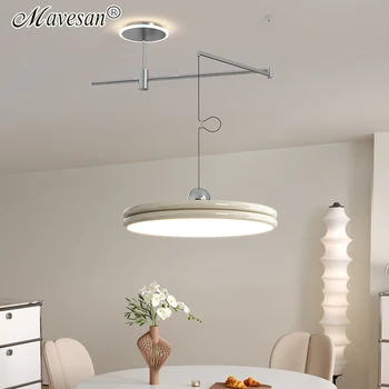 Мащабируем ресторант маса за хранене висулка светлина Nordic модерен персонализиран Баухаус рокер дизайн висящи лампа проучване осветително тяло