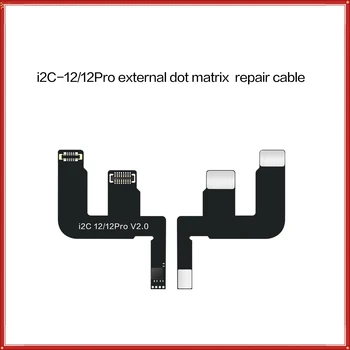 I2C външен матричен гъвкав кабел за iPhone 12-12P Нанесете на MC14 Dot Matrix устройство за ремонт на лице