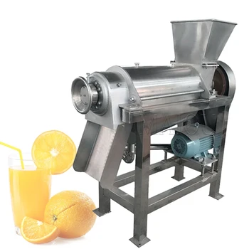 Неръждаема стомана промишлени круша сок винт преса спирала плодова сокоизстисквачка манго и плодов сок машина