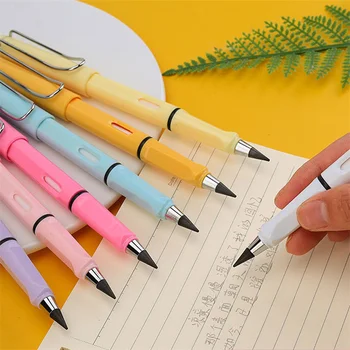 Вечен молив Безкраен молив технология Мастило метална писалка Магически моливи Рисуването не е лесно да се прекъсне правият молив