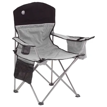 Coleman преносим къмпинг четворен стол с 4-Can охладител риболовен стол сгъваем стол плажен стол градинска мебел